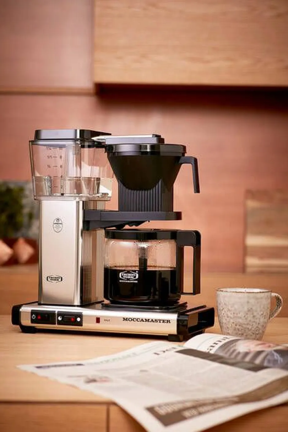 Moccamaster Kahvi Ja Kuumat Juomat*kahvinkeitin Automatic S kiillotettu hopea