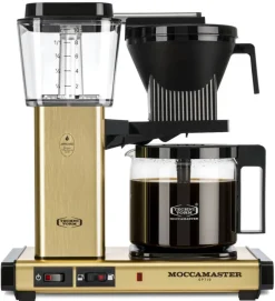 Kahvi Ja Kuumat Juomat*Moccamaster kahvinkeitin Optio kulta