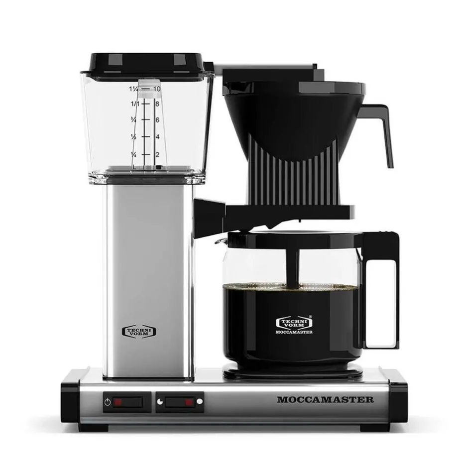 Moccamaster Kahvi Ja Kuumat Juomat*kahvinkeitin Automatic Polished Silver