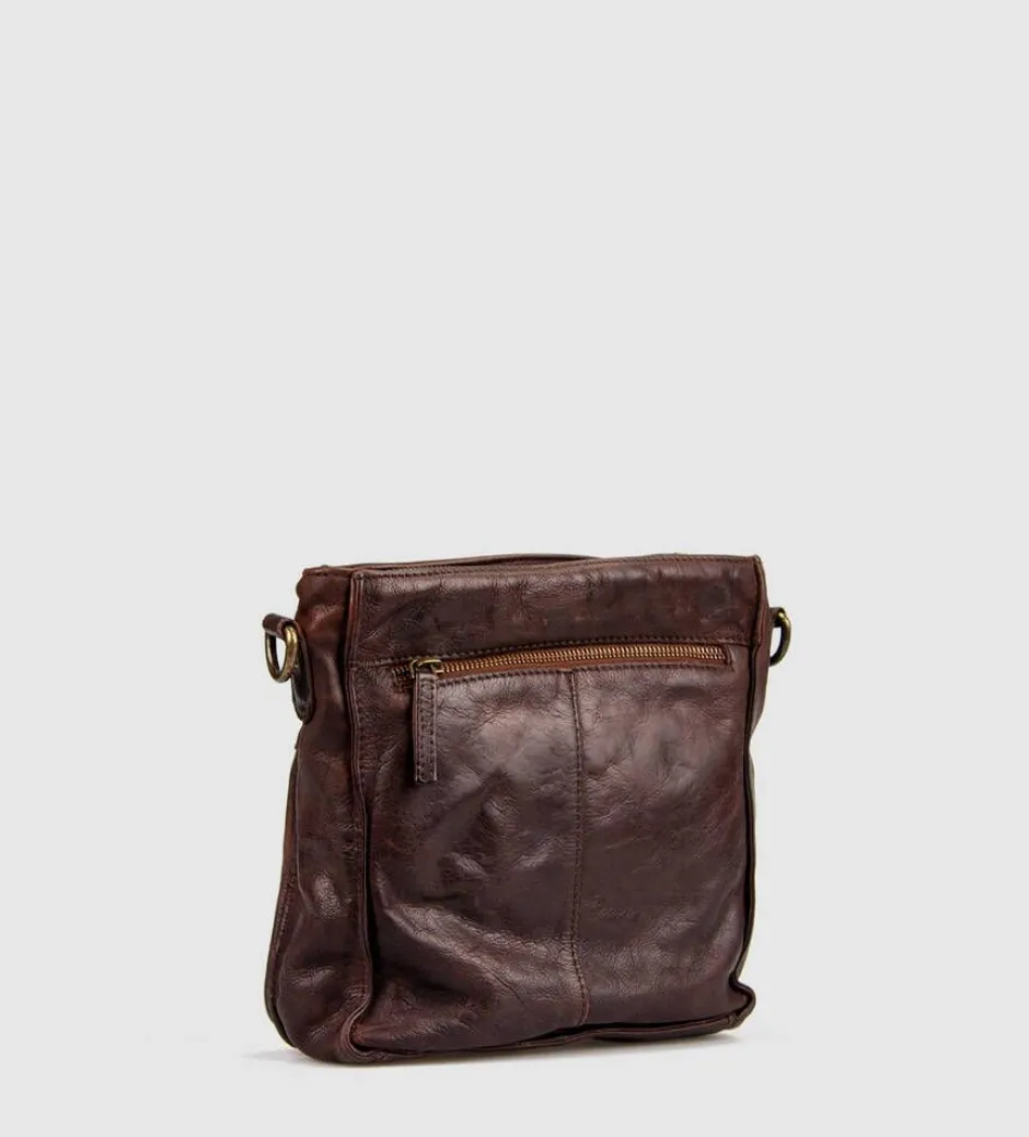 Montana Laukut*laukku Alpha Crossbody Brown 200 Brown