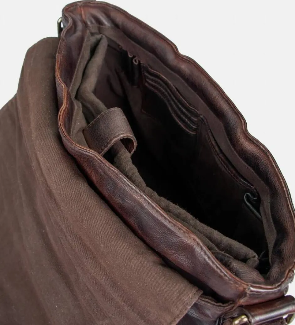 Montana Laukut*laukku Kinston Laptop Brown 200 Brown
