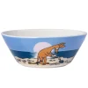 Moomin Astiat*Arabia kulho 15 cm Nipsu rannalla