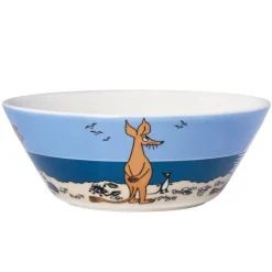 Moomin Astiat*Arabia kulho 15 cm Nipsu rannalla
