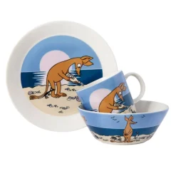 Moomin Astiat*Arabia kulho 15 cm Nipsu rannalla
