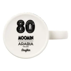 Moomin Astiat*Arabia muki 0,3 l Nuuskamuikkunen 80 v.