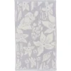 Moomin Kylpyhuone- Ja Saunatekstiilit|Kylpyhuone- Ja Saunatekstiilit*Arabia pyyhe 30x50 cm Lilja harmaa