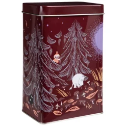 Moomin Ruoansäilytys Ja Järjestys*kahvipurkki Ikimetsä punainen