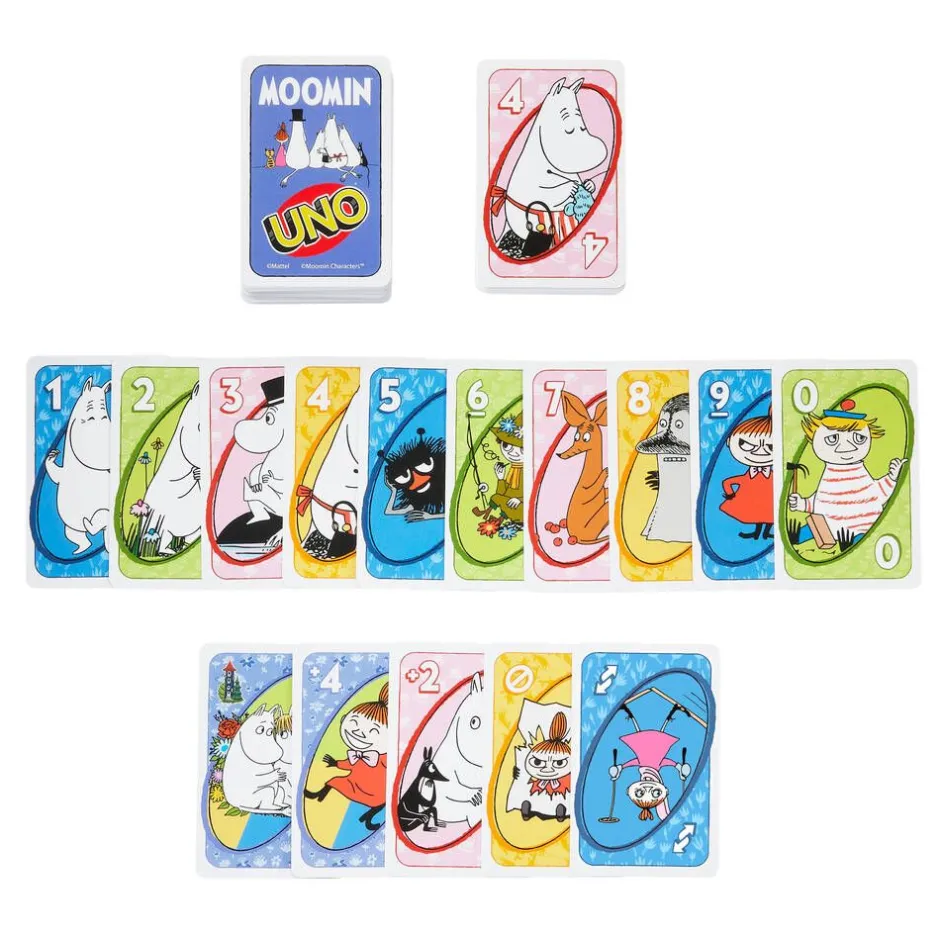 Moomin Pelit Ja Palapelit*korttipeli Uno Muumi