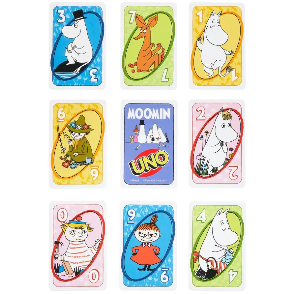 Moomin Pelit Ja Palapelit*korttipeli Uno Muumi