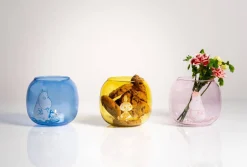 Muurla Lyhdyt Ja Kynttilänjalat*Muumi kynttilälyhty Pikku Myy keltainen 9,5 cm