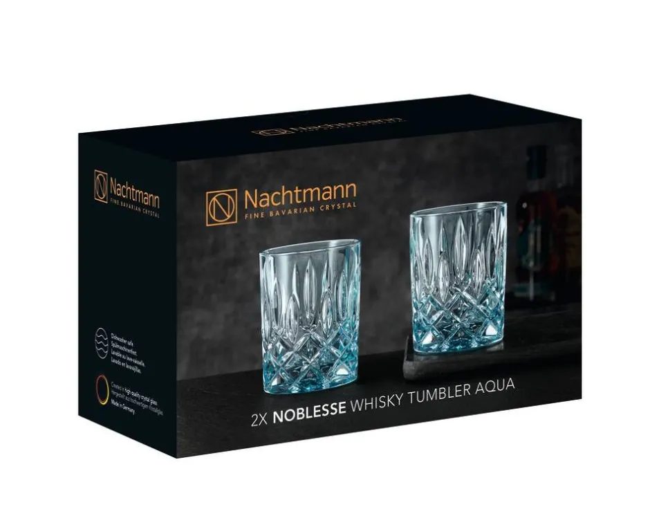 Nachtmann Astiat*Noblesse tumbler aqua juomalasi 2 kpl