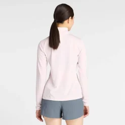 New Balance Treenivaatteet*paita Sport Quarter Zip W PINK GRANITE