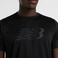 New Balance Treenivaatteet|Paidat Ja Neuleet*t-paita Sport Essentials Printed Black