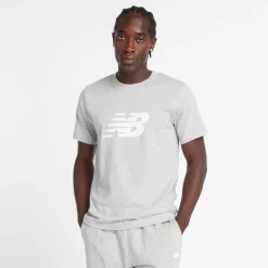 New Balance Paidat Ja Neuleet*t-paita Sport Linear Graphic ATHLETIC GREY