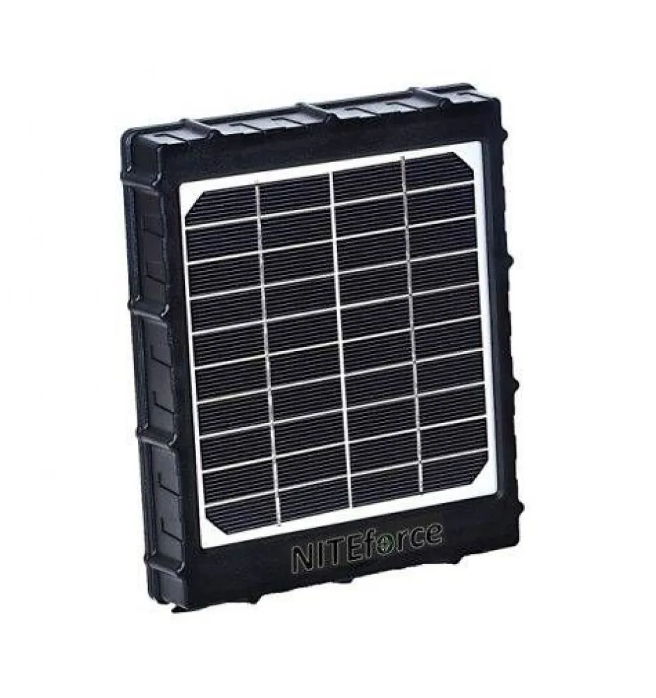 NITEforce Metsästyselektroniikka*aurinkopaneeliakku 8000mAh, Solar Power Panel