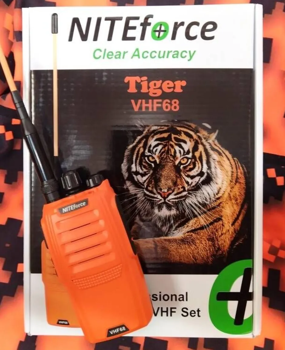 NITEforce Metsästyselektroniikka*VHF puhelin, Tiger VHF68