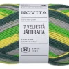 Novita Kankaat Ja Käsityötarvikkeet*7 Veljestä Raita lanka Jättiraita 150g 8281 havu