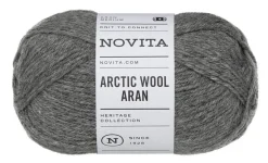 Novita Kankaat Ja Käsityötarvikkeet*lanka Arctic Wool Aran 100g 451 vuono