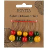 Novita Kankaat Ja Käsityötarvikkeet*silmukkamerkit puuta