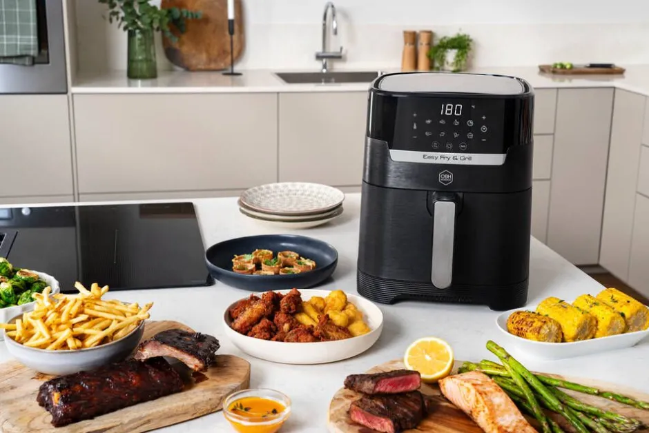 Obh Nordica Muut Keittiön Pienkoneet*air fryer Easy Fry & Grill Precision