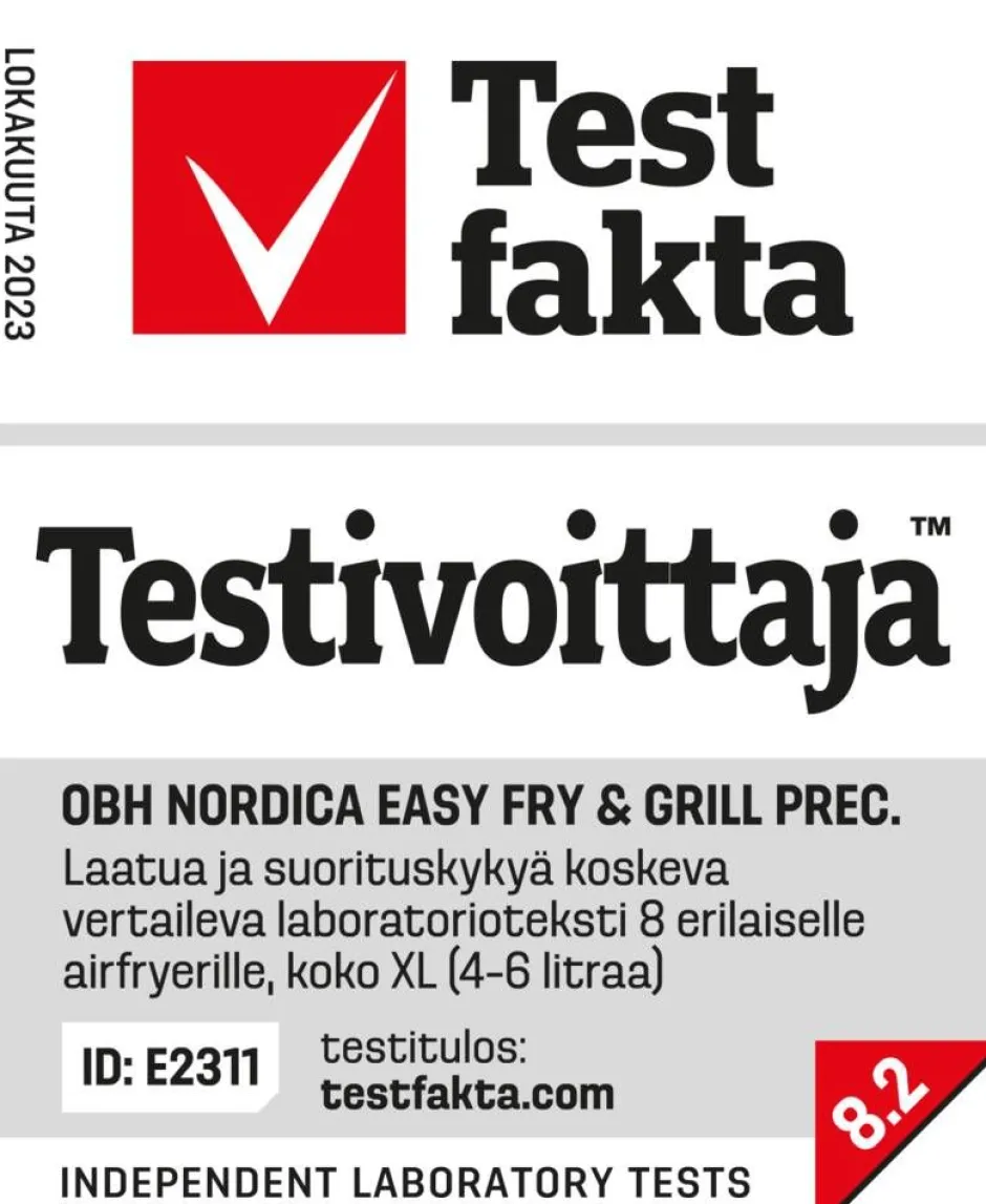 Obh Nordica Muut Keittiön Pienkoneet*air fryer Easy Fry & Grill Precision