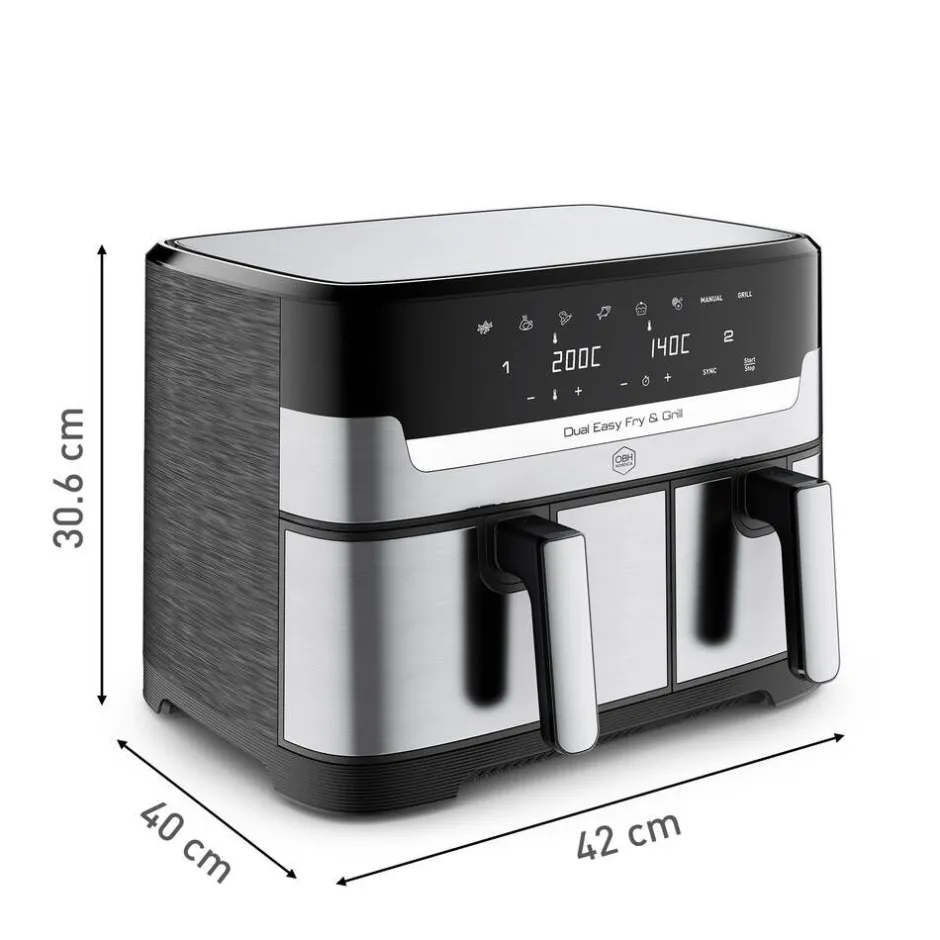Obh Nordica Muut Keittiön Pienkoneet*Dual Easy Fry & Grill