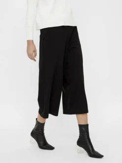 Object Housut*housut Objcecilie Lo Mw Culotte Black