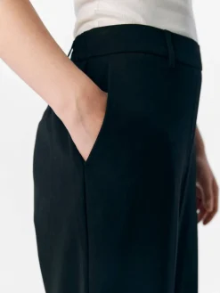 Object Housut*housut Objlisa Straight Black