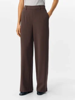 Object Housut*housut Objlisa Wide Seal brown