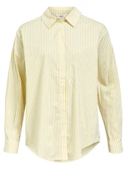 Object Puserot*kauluspaita Objtutta White daffodil