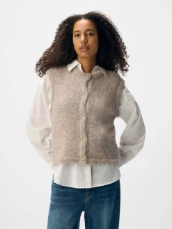 Object Liivit|Topit*neuleliivi Objsaggia Vest Humus melange