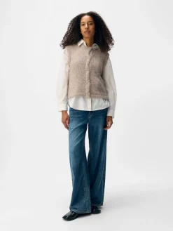 Object Liivit|Topit*neuleliivi Objsaggia Vest Humus melange