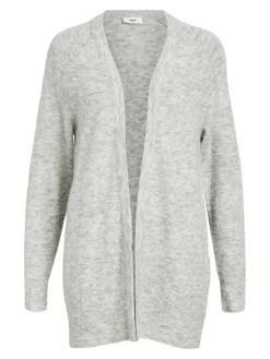 Object Neuletakit*neuletakki Objellie L/S Light grey melange