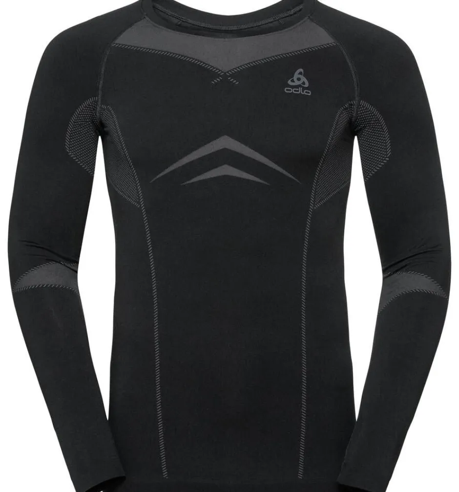 Odlo Asusteet*aluskerrastopaita Fundamentals Performance M 60056 black - odlo graphite grey
