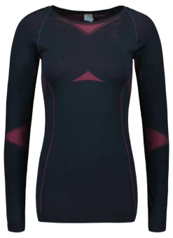 Odlo Asusteet*aluskerrastopaita Fundamentals Performance W 21009 dark sapphire -beetroot purple