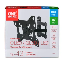 One For All Televisiot*seinäteline WM2251 varrellinen 13-43” televisiol