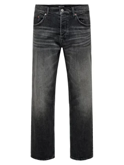 Only & Sons Farkut*farkut Onsedge WASHED BLACK