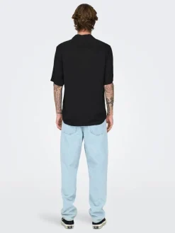 Only & Sons Kauluspaidat*paita Onsdash Life Reg Black