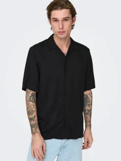 Only & Sons Kauluspaidat*paita Onsdash Life Reg Black