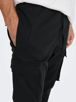 Only & Sons Housut*reisitaskuhousut Onscam Black