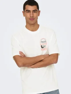 Only & Sons T-Paidat*t-paita Onsmickey Mouse