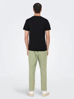Only & Sons T-Paidat*t-paita Onsoasis Black Photo Print