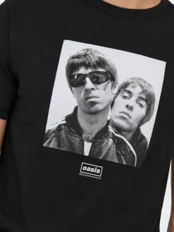 Only & Sons T-Paidat*t-paita Onsoasis Black Photo Print