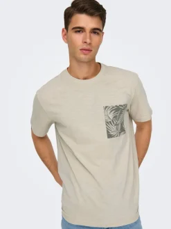 Only & Sons T-Paidat*t-paita Onsperry Life Reg Leaf
