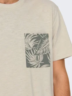 Only & Sons T-Paidat*t-paita Onsperry Life Reg Leaf