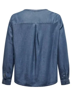 Only Carmakoma Puserot*pusero Carsema Medium blue denim