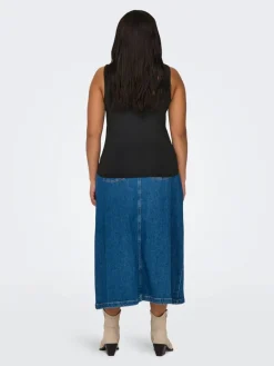Only Carmakoma Topit*toppi Carea S/L 2-Ways Black