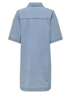 Only Vapaa-Ajan Mekot*farkkumekko Onlbelle S/S Light Blue Denim