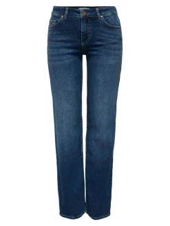 Only Farkut*farkut Onlblush Dark Blue Mid waist dark blue denim
