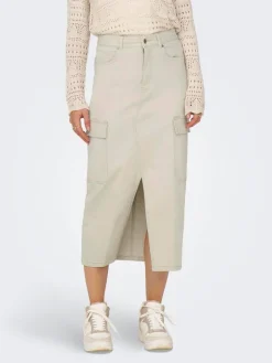 Only Hameet Ja Haalarit*hame 15318851 Onllola Cargo Silver Lining